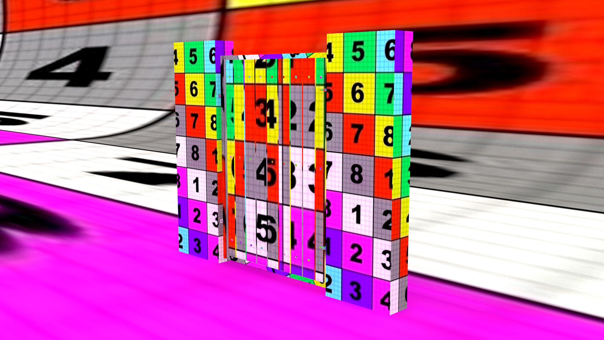 laos Gate 3D model_12