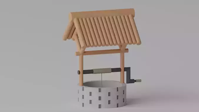 Medieval Stone Water Well 1