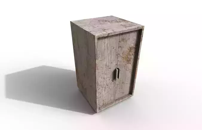 Old Modern Furniture 3D Model Terror