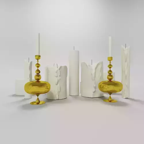 candles and candlestick