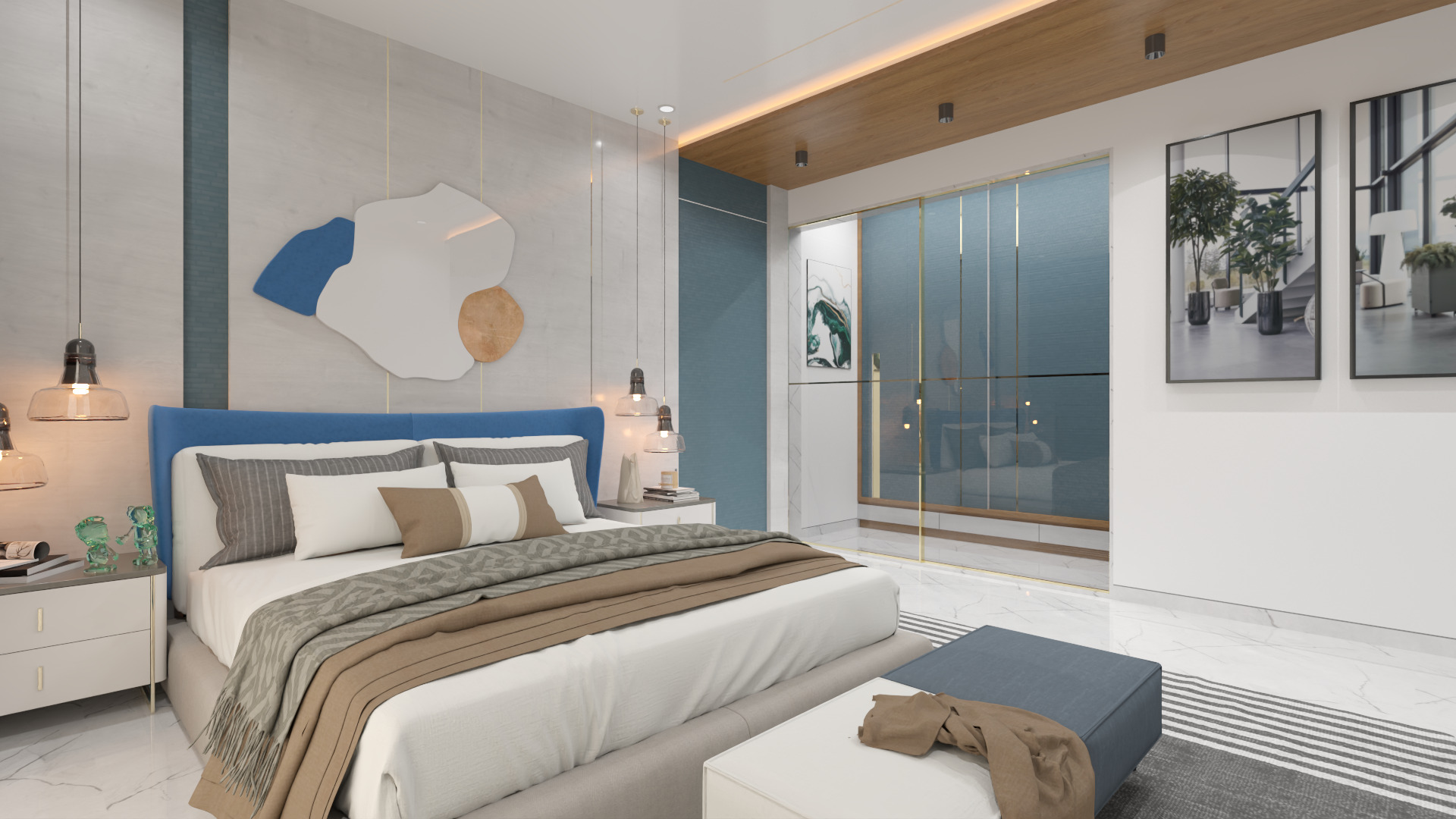 Master Bedroom 3D model_2