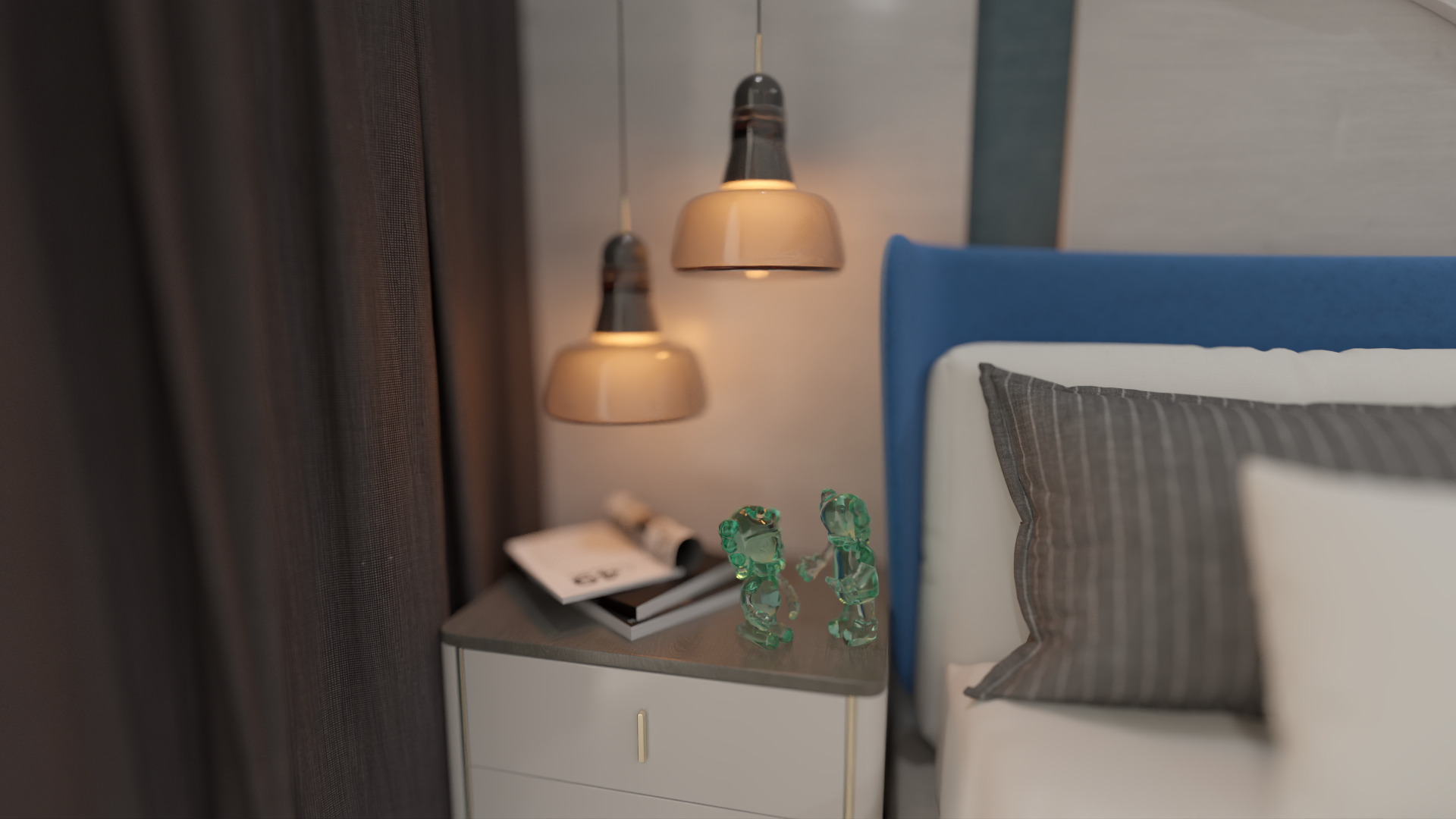 Master Bedroom 3D model_4