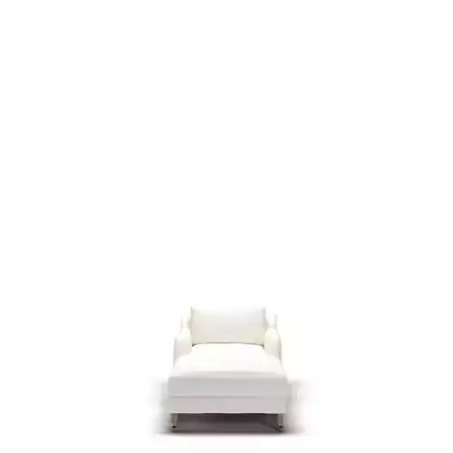 Lucille English Roll Arm Chaise Lounge