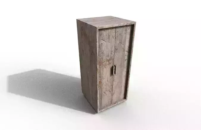 Old Modern Furniture 3D Model Terror