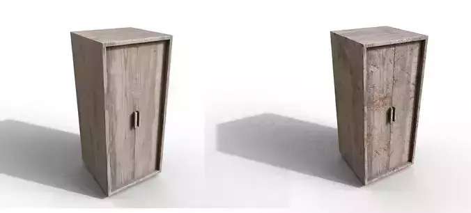 Pack 2 Modern Furniture 3D Model