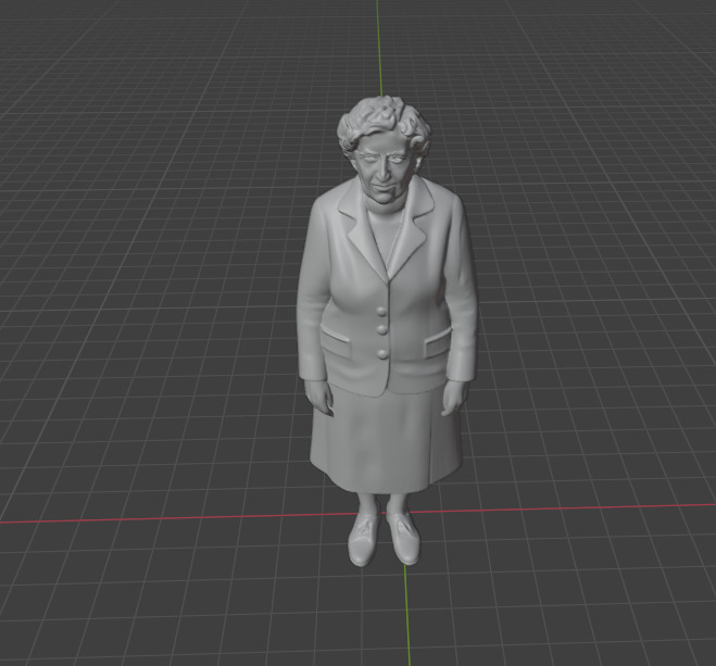 Agatha Christie 3D print model_19