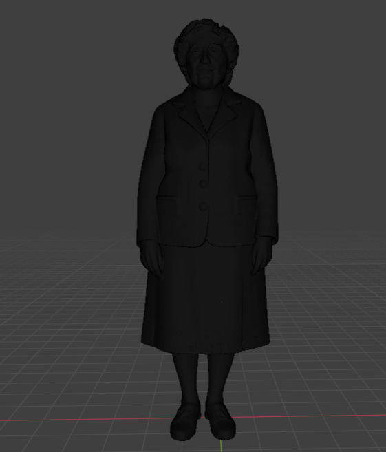 Agatha Christie 3D print model_20