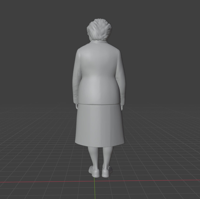 Agatha Christie 3D print model_29