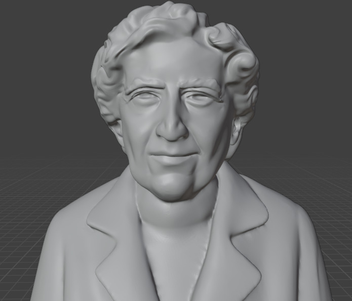 Agatha Christie 3D print model_14