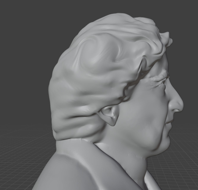 Agatha Christie 3D print model_17