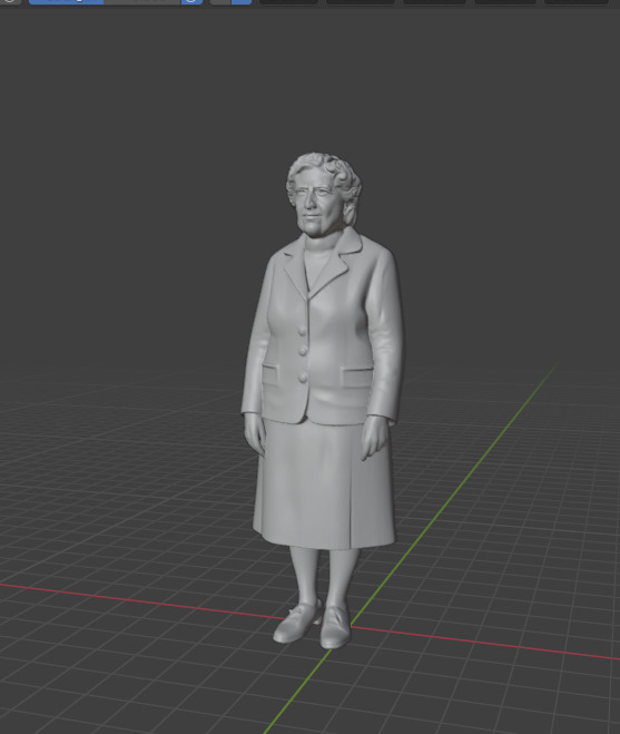 Agatha Christie 3D print model_7