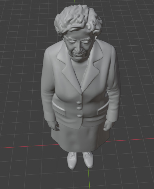 Agatha Christie 3D print model_3
