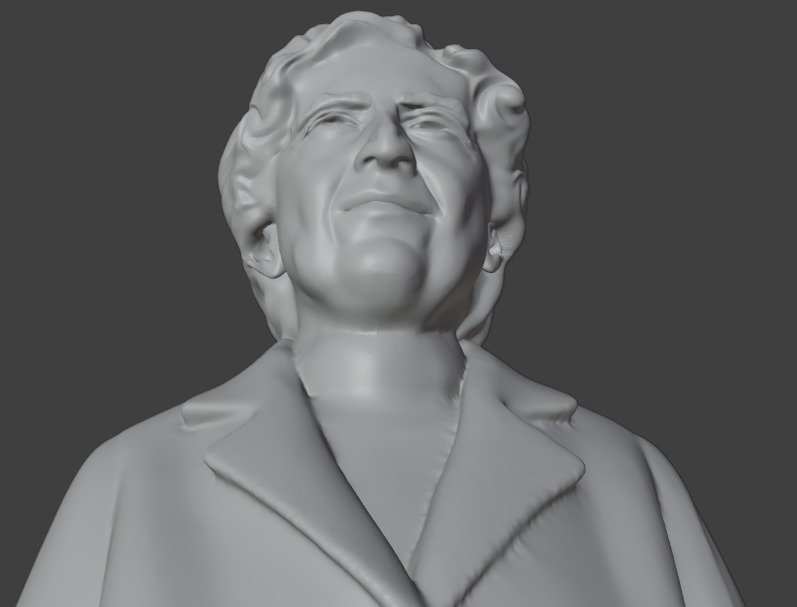 Agatha Christie 3D print model_15