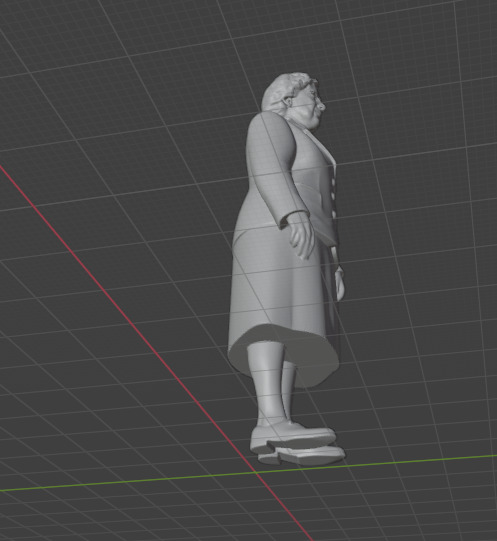 Agatha Christie 3D print model_27
