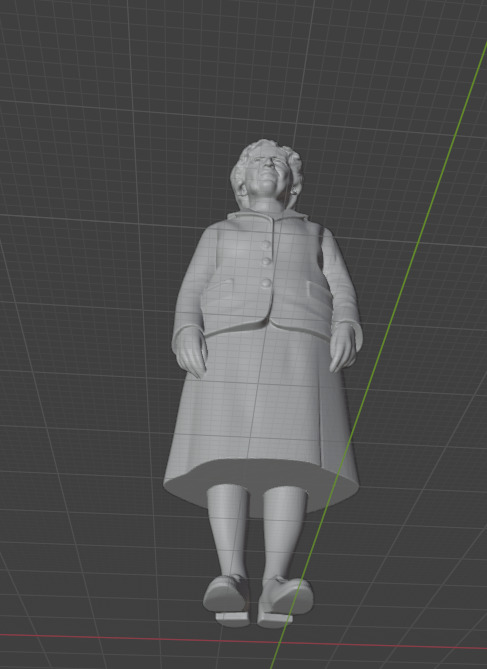 Agatha Christie 3D print model_4