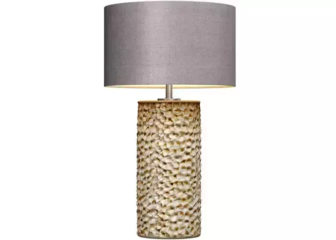 Modern Style Table Lamp Coral Sculpture Nightstand Table Lamp 3D model