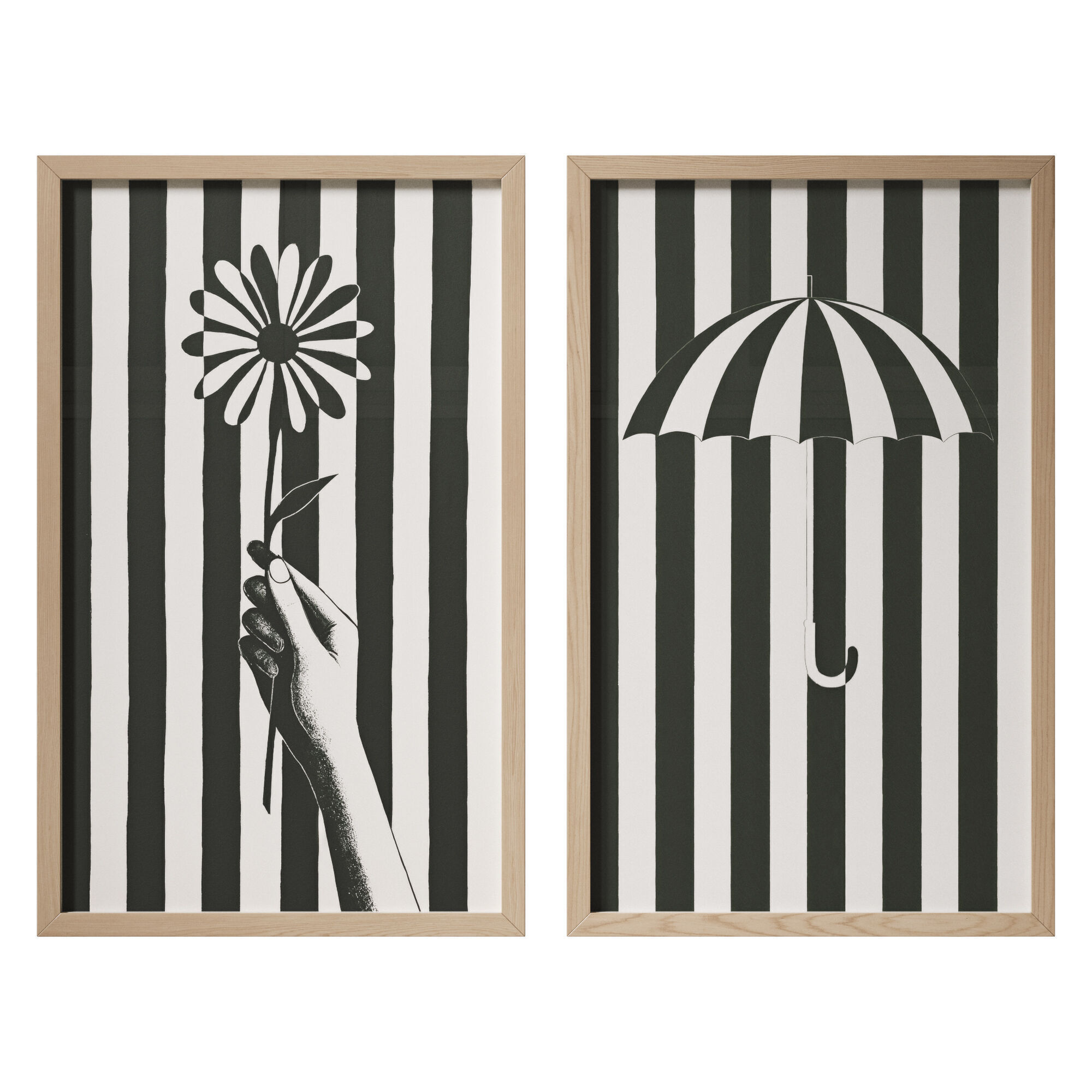 Wall Art Painting 001 3D model_1