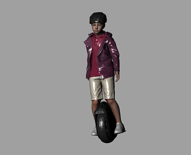 Realistic little boy 3D model Free 3D print model