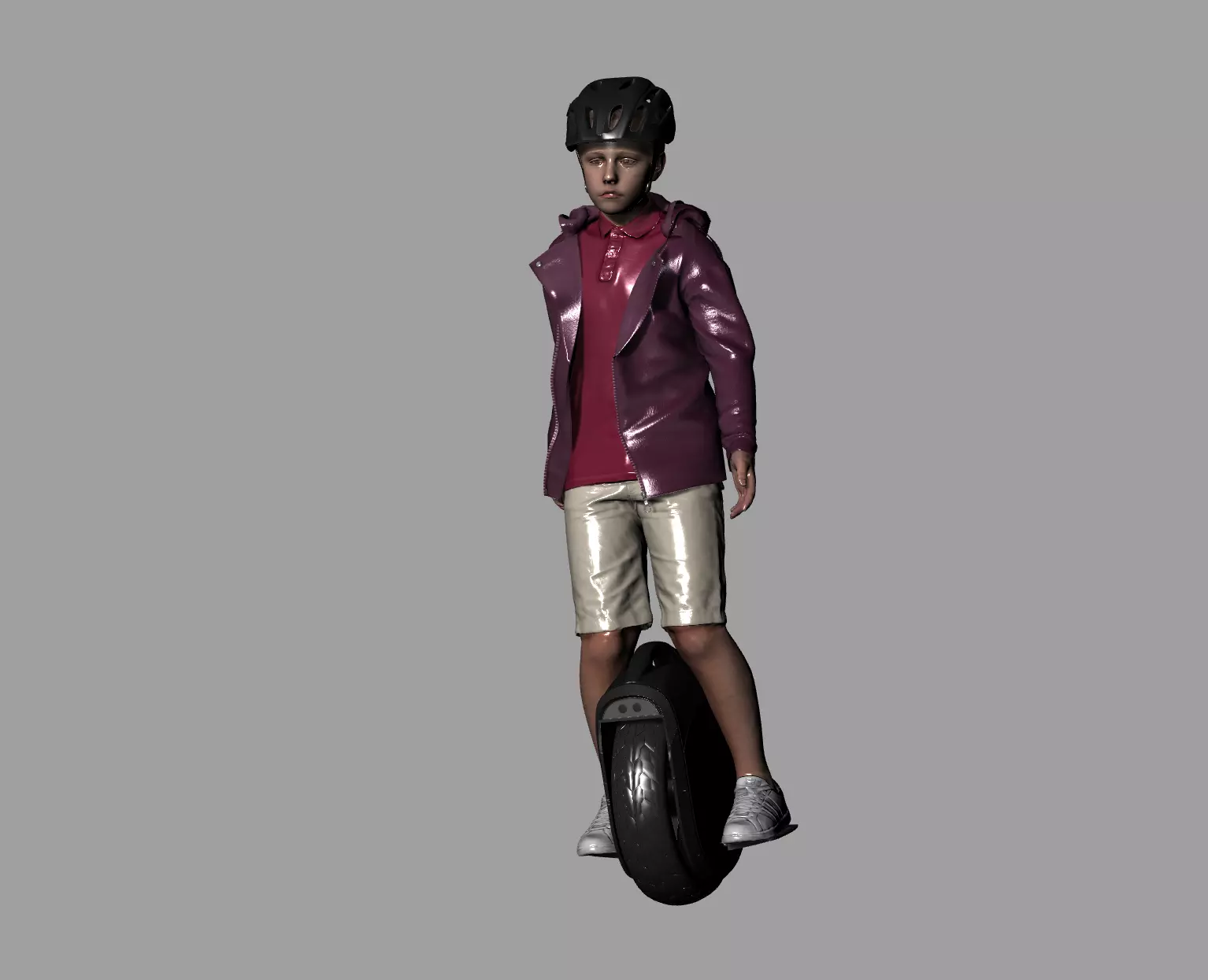 Realistic little boy 3D model Free 3D print model