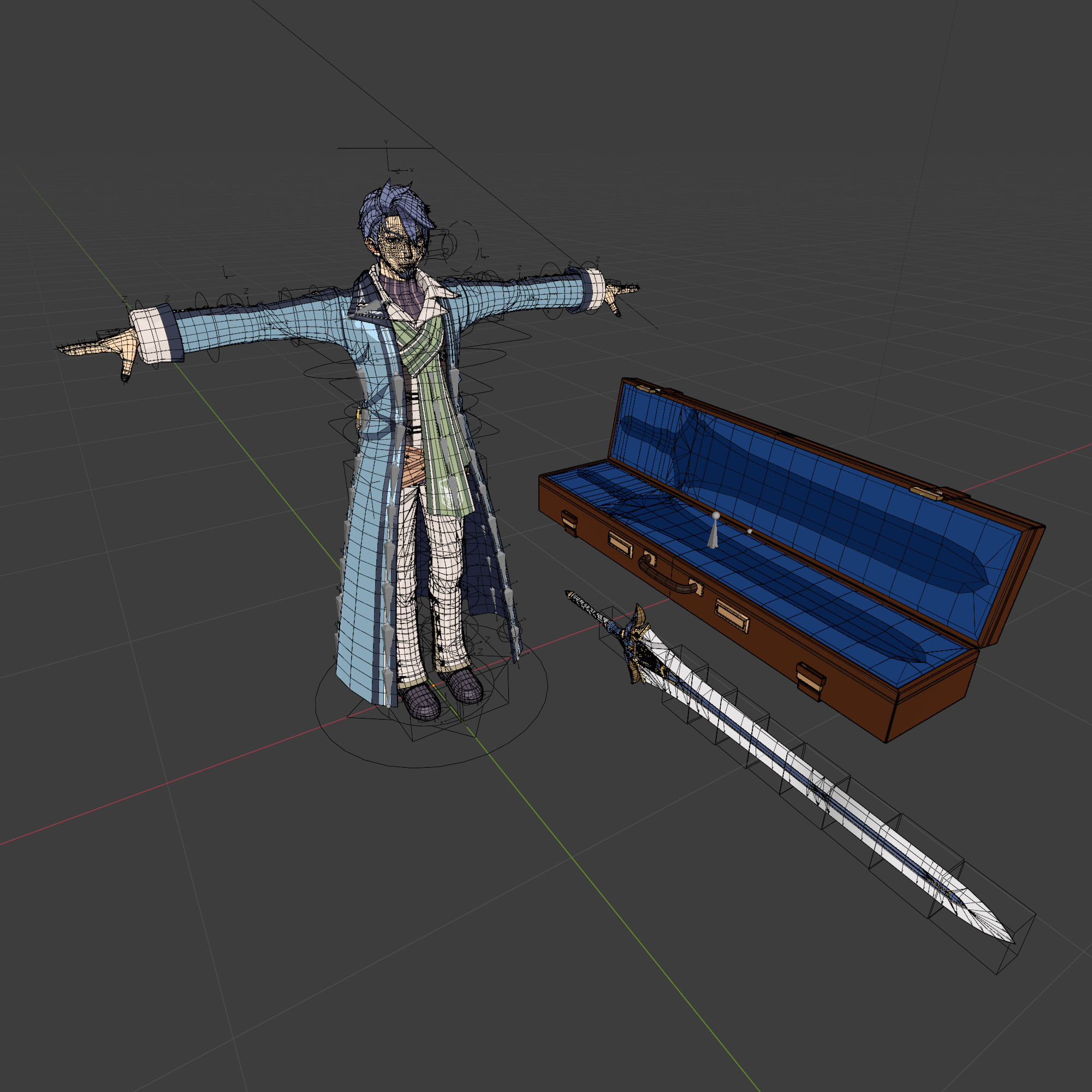 Victor S Arseid Low-poly 3D model_9