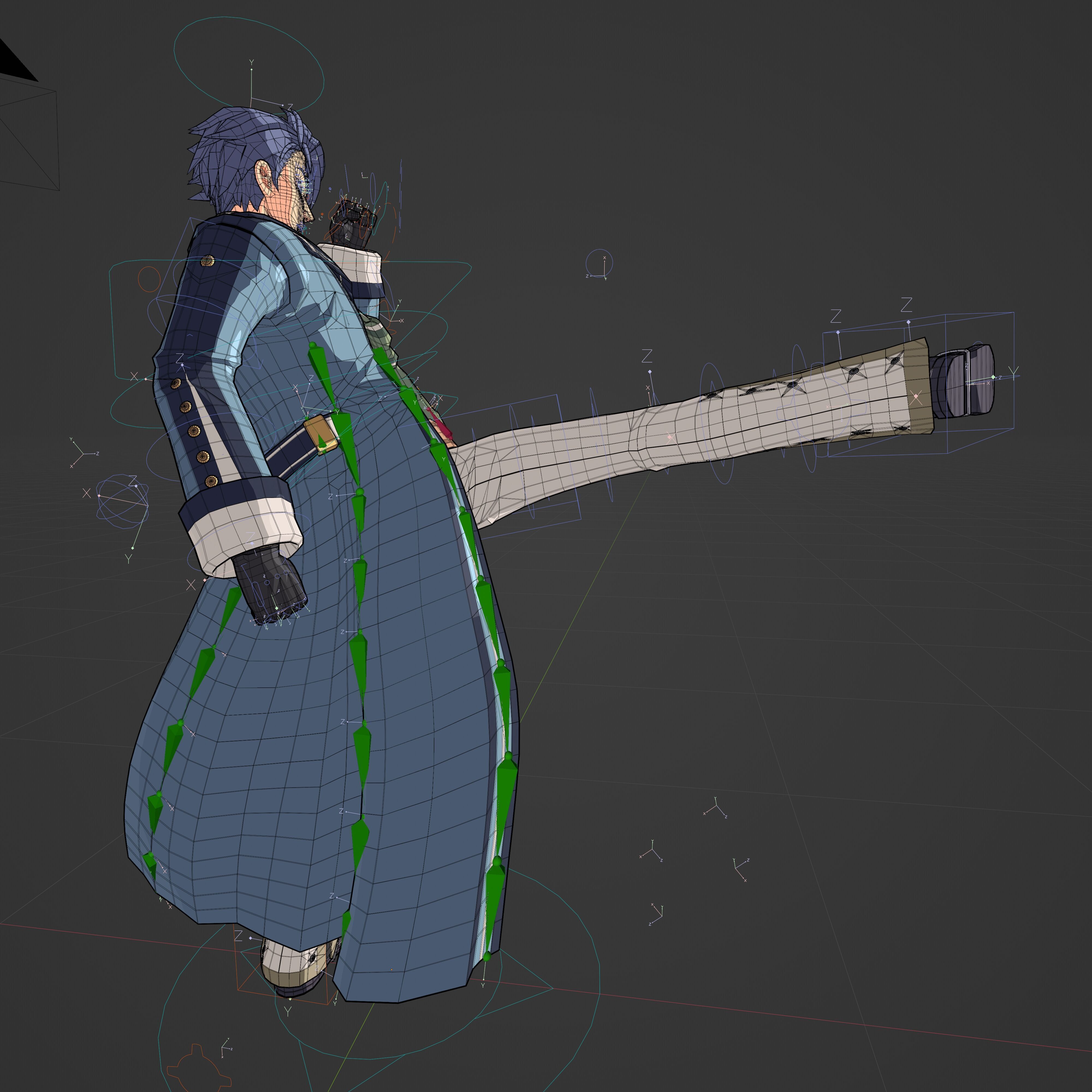 Victor S Arseid Low-poly 3D model_12