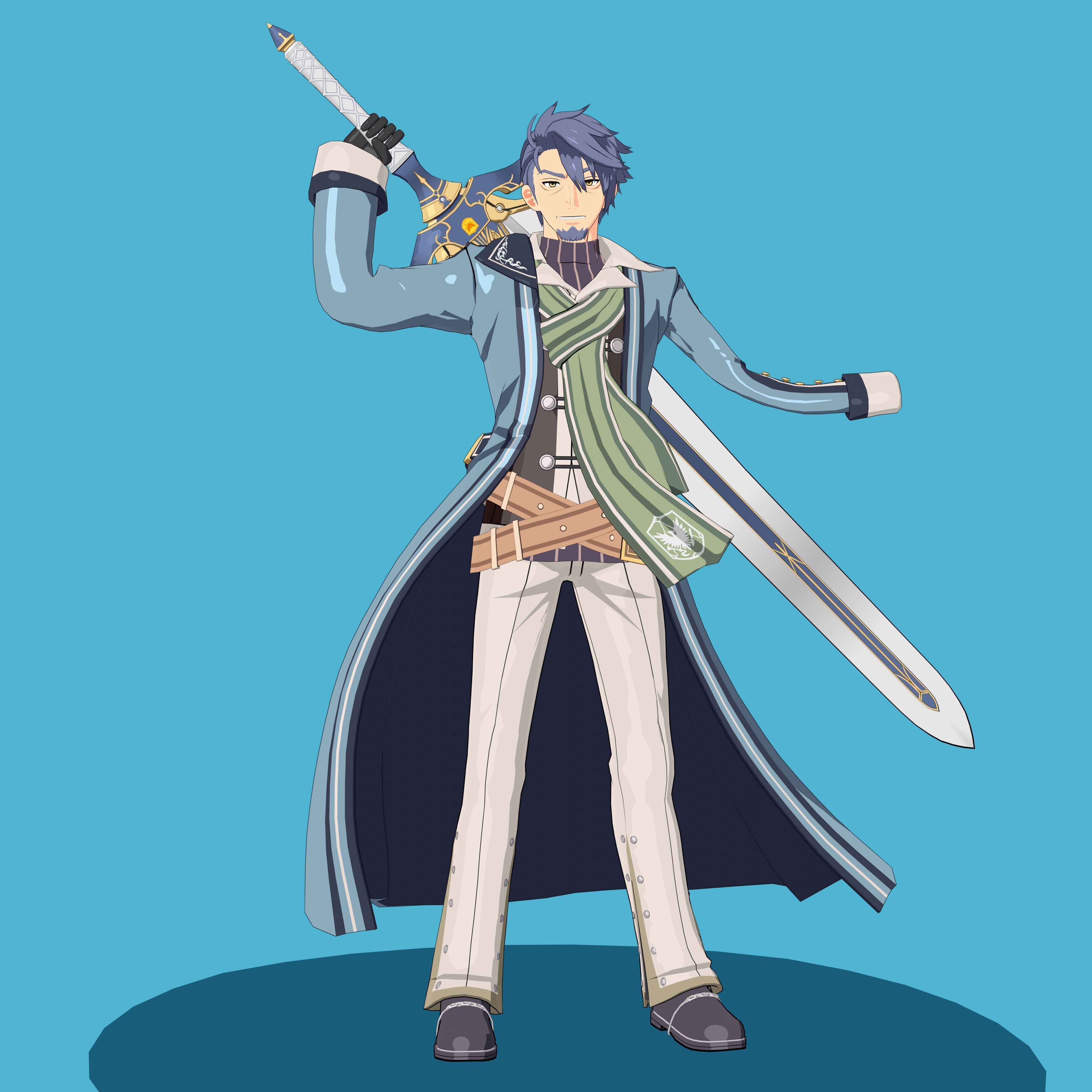 Victor S Arseid Low-poly 3D model_5