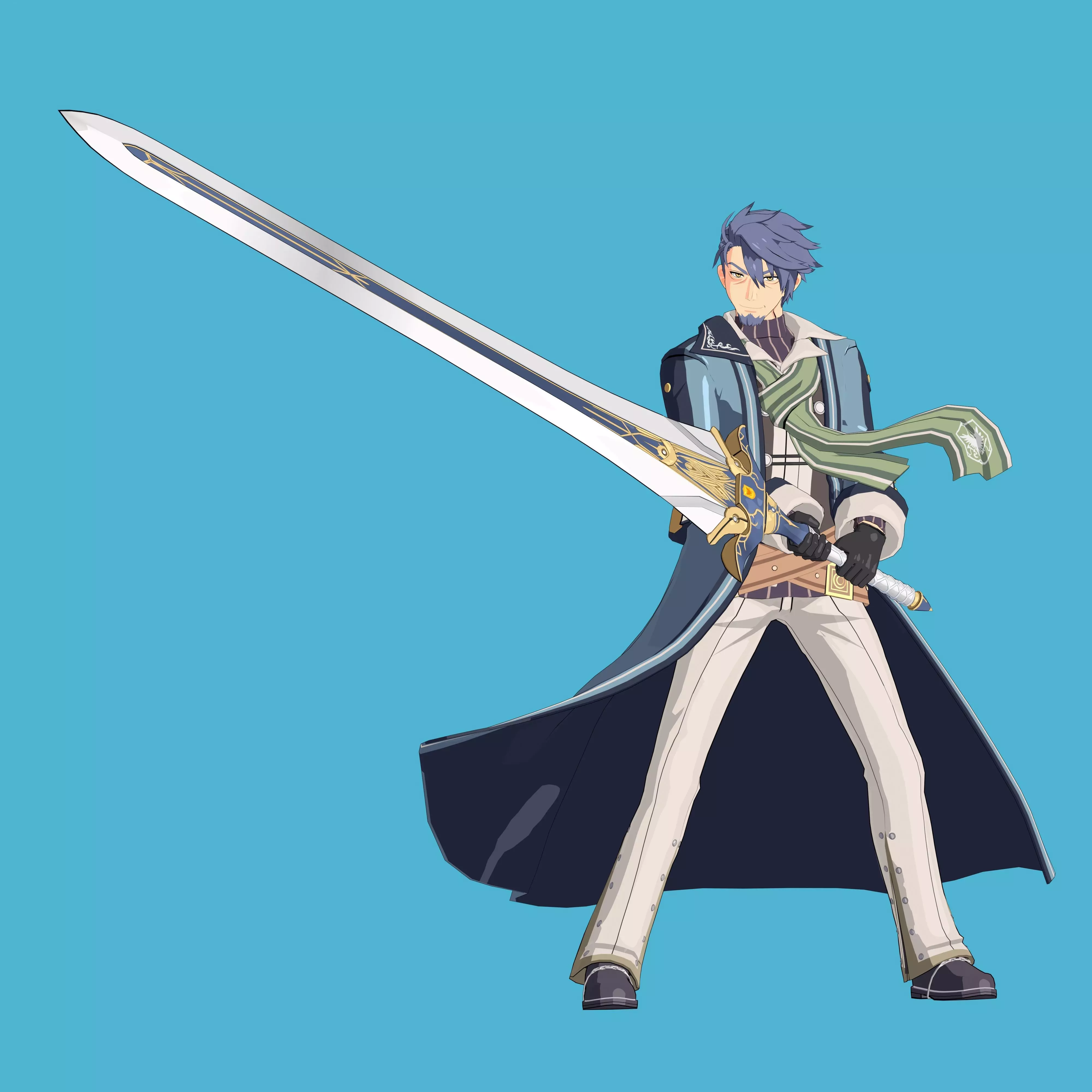 Victor S Arseid Low-poly 3D model_0