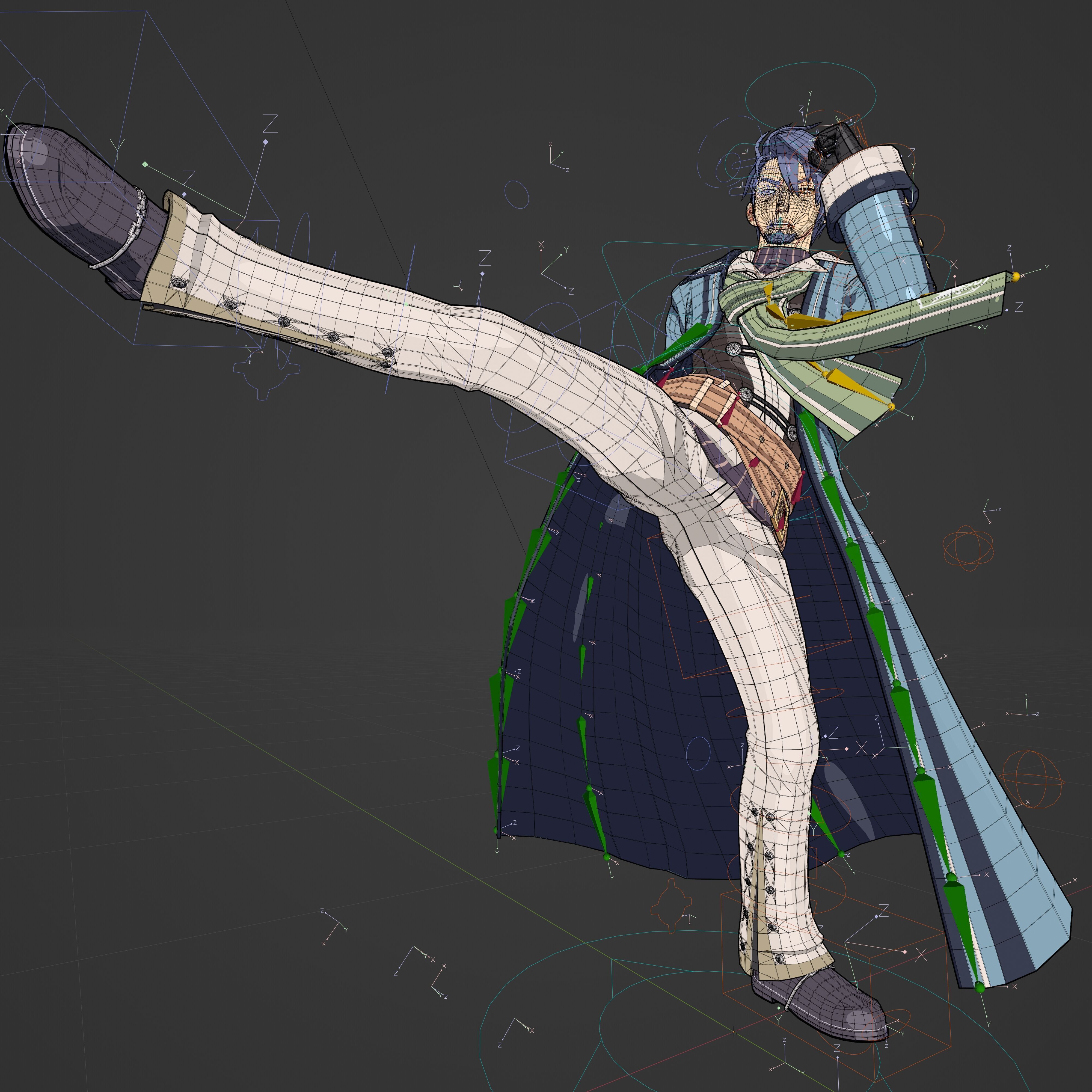 Victor S Arseid Low-poly 3D model_11