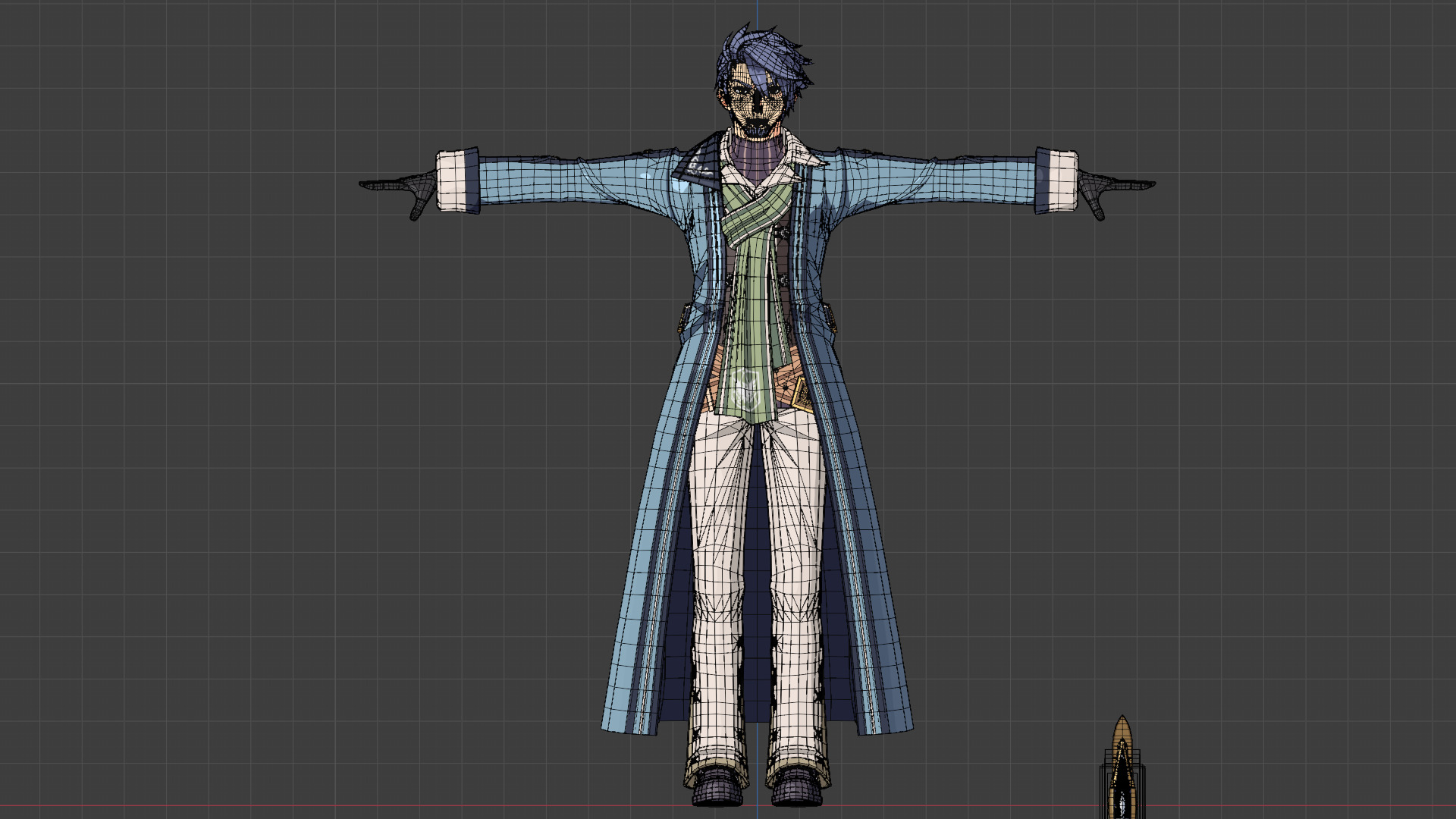 Victor S Arseid Low-poly 3D model_8