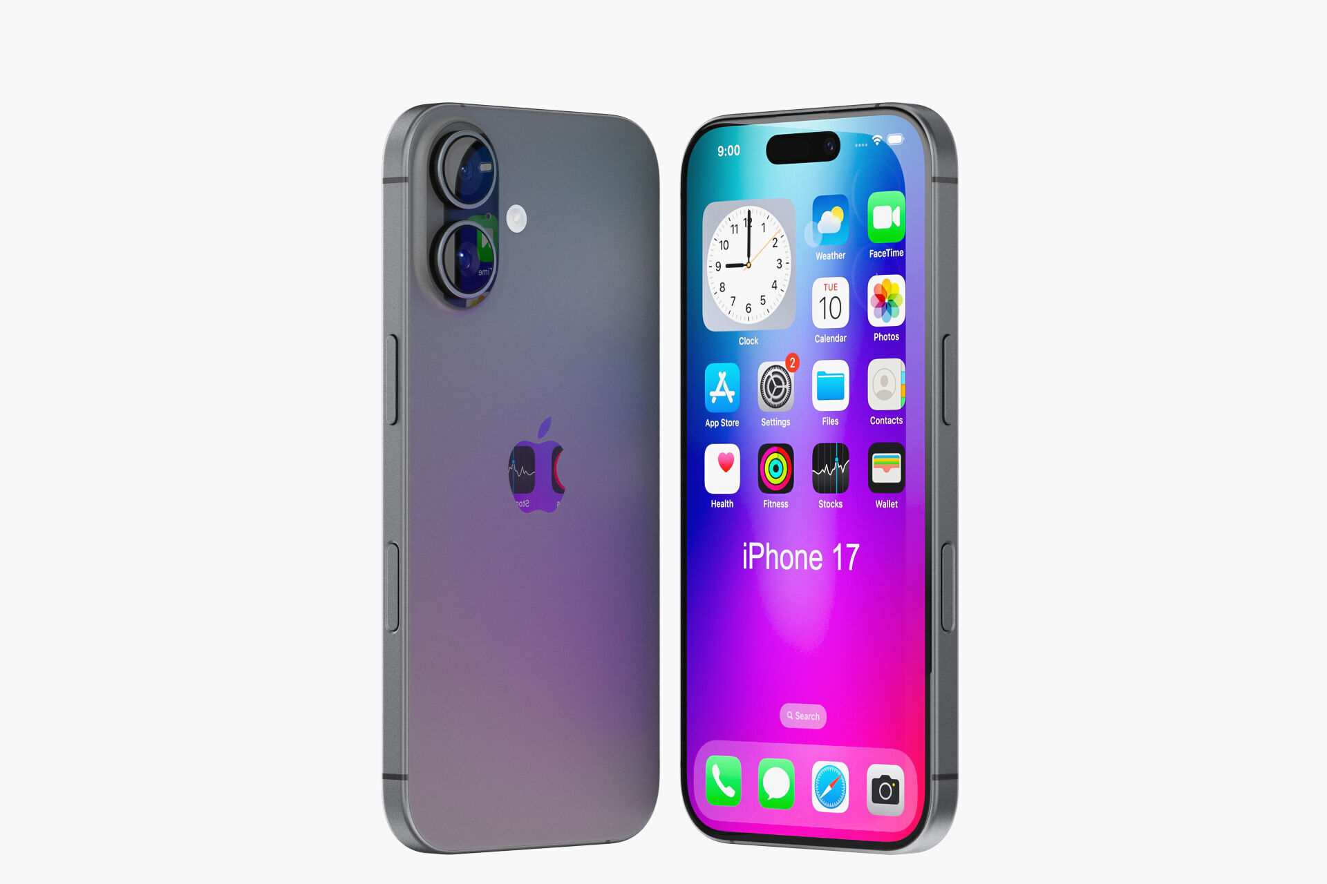 Apple iPhone 17 v2 3D model_6