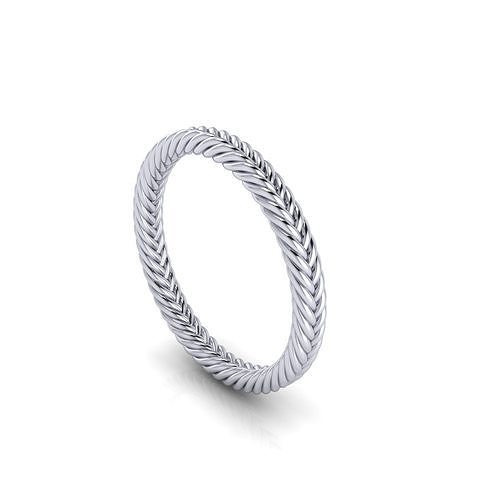 Solid Love Wedding Ring 3D print model