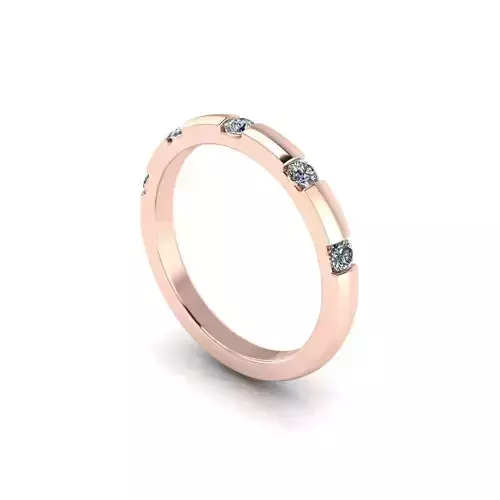 Five Stone Wedding Ring 