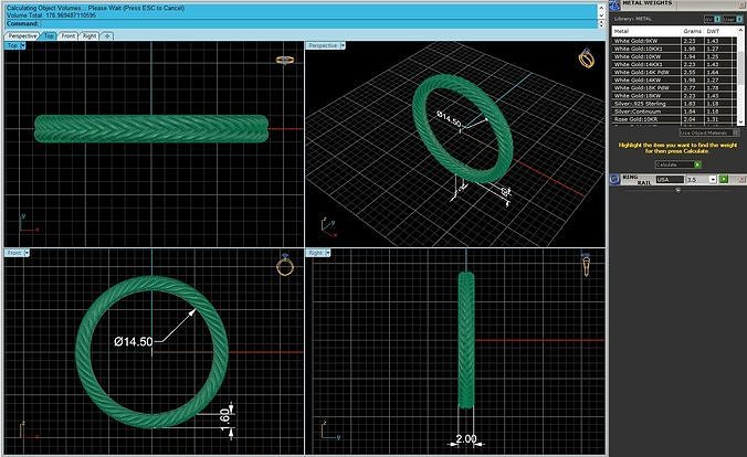Wedding Ring Free 3D print model