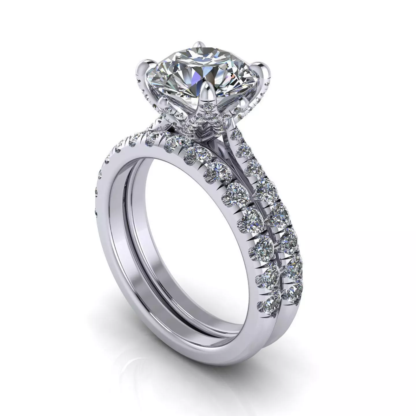 True Love Wedding Ring 3D print model