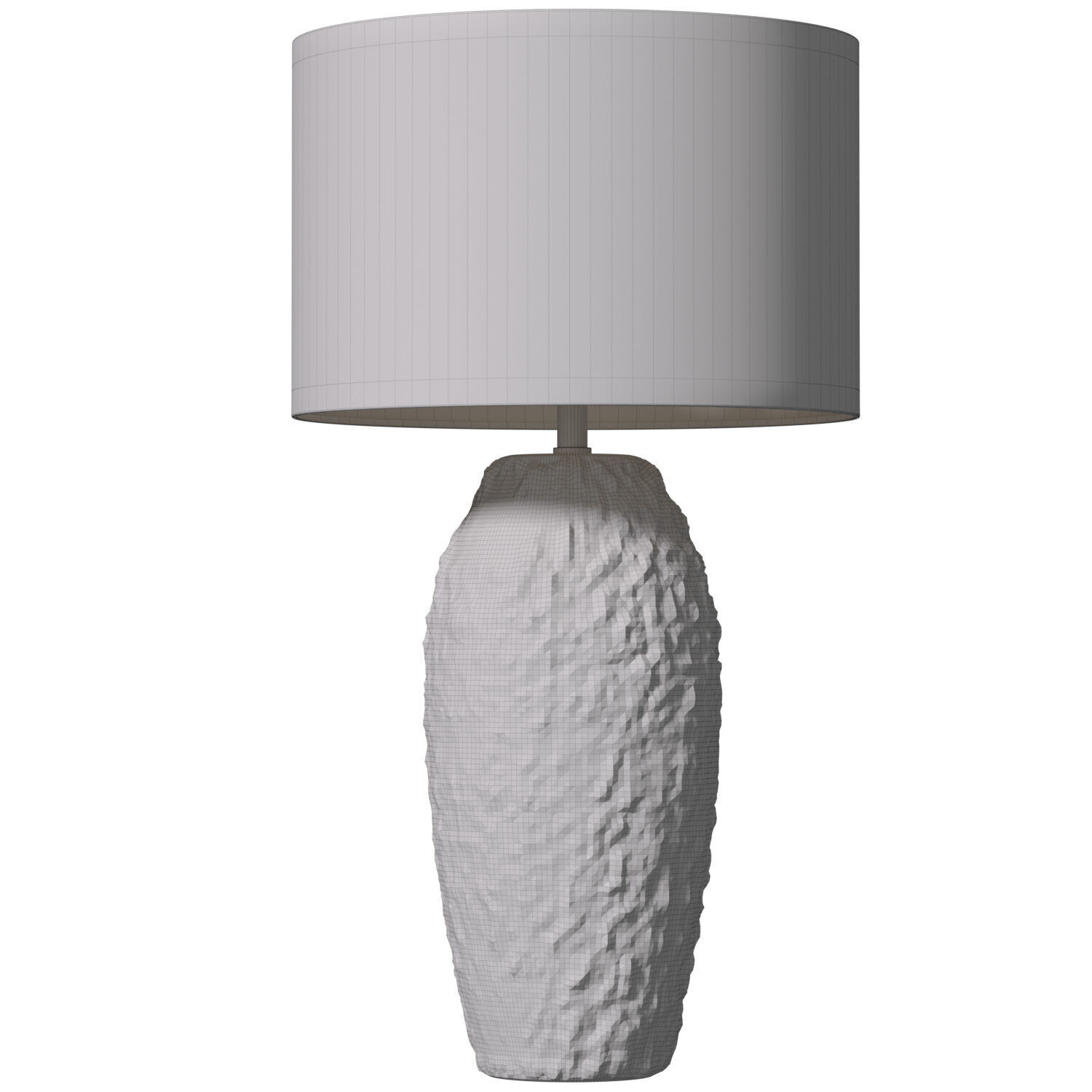 ROHLD Rustic Aged Provence Country Nightstand Table Lamp 3D model_4