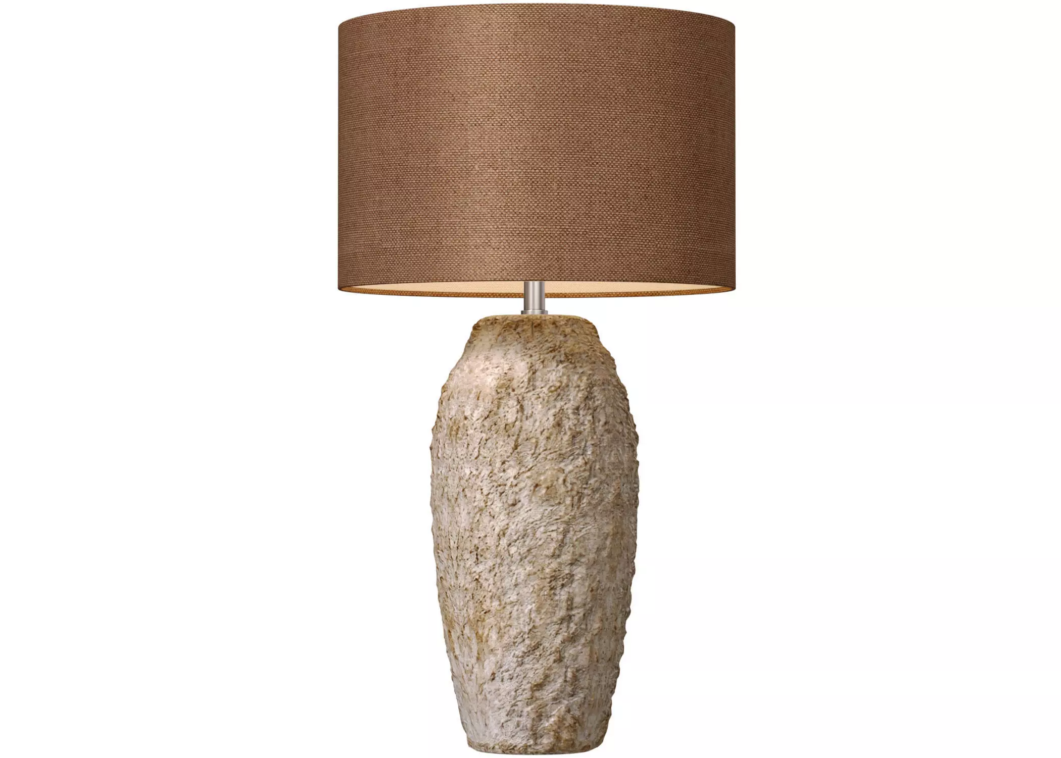 ROHLD Rustic Aged Provence Country Nightstand Table Lamp 3D model_0