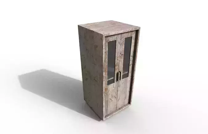 Old Modern Furniture 3D Model Terror