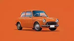 Orange Car 