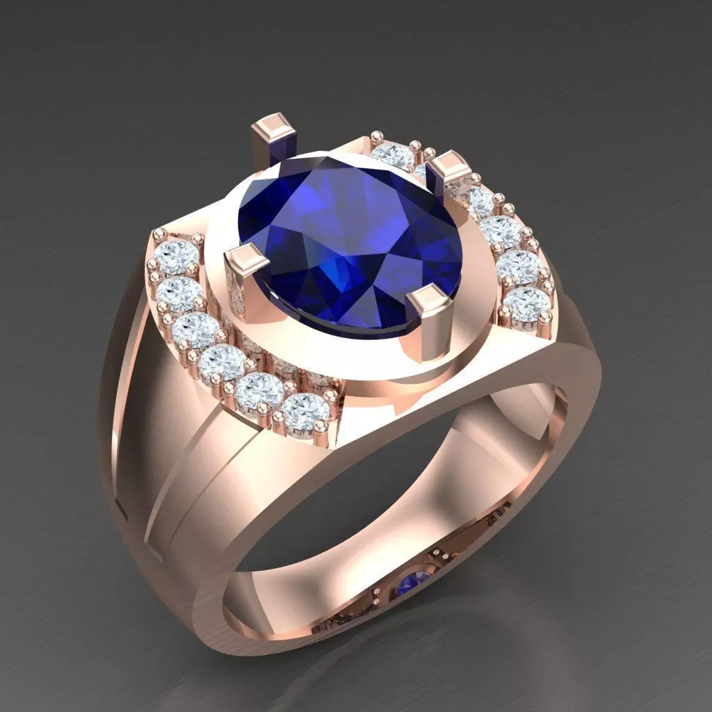 Super Sale Man Ring Jewelry 3MR100 3D print model