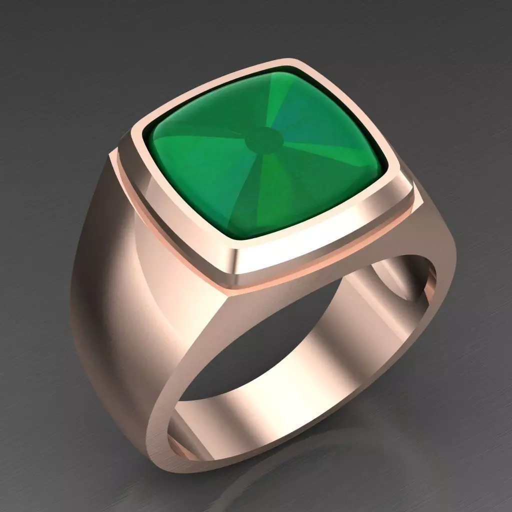 Super Sale Man Ring Jewelry 3MR095 3D print model