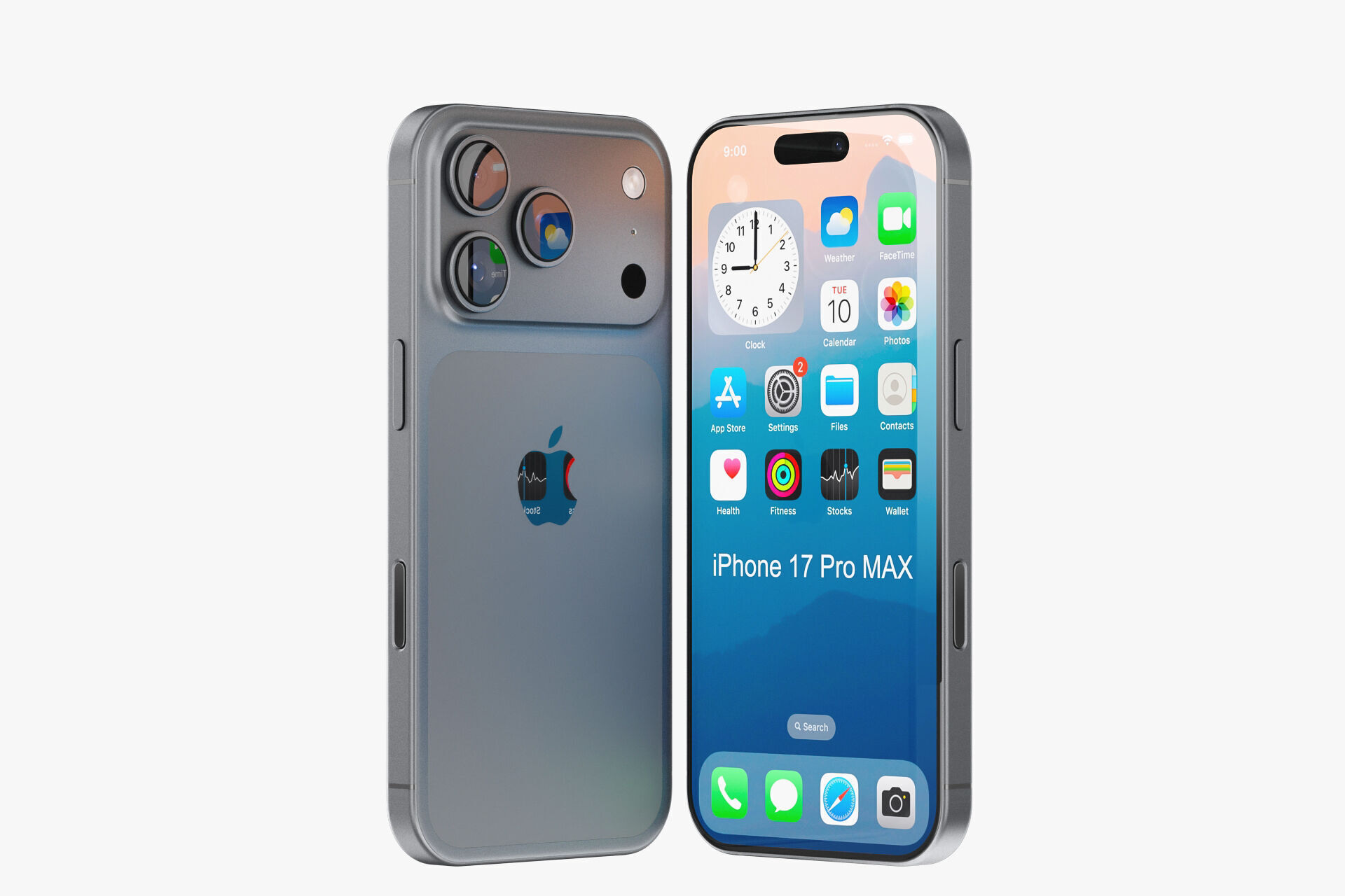 Apple iPhone 17 pro v2 3D model_6
