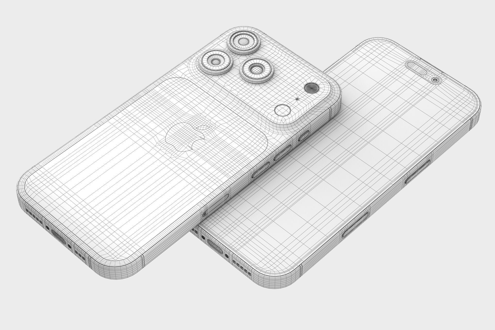 Apple iPhone 17 pro v2 3D model_9