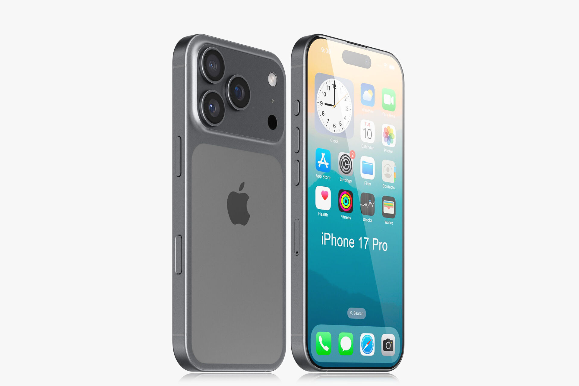 Apple iPhone 17 pro v2 3D model_2