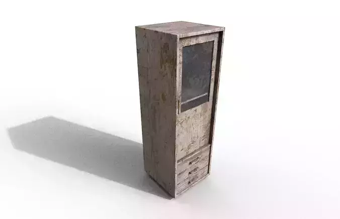 Old Modern Furniture 3D Model Terror