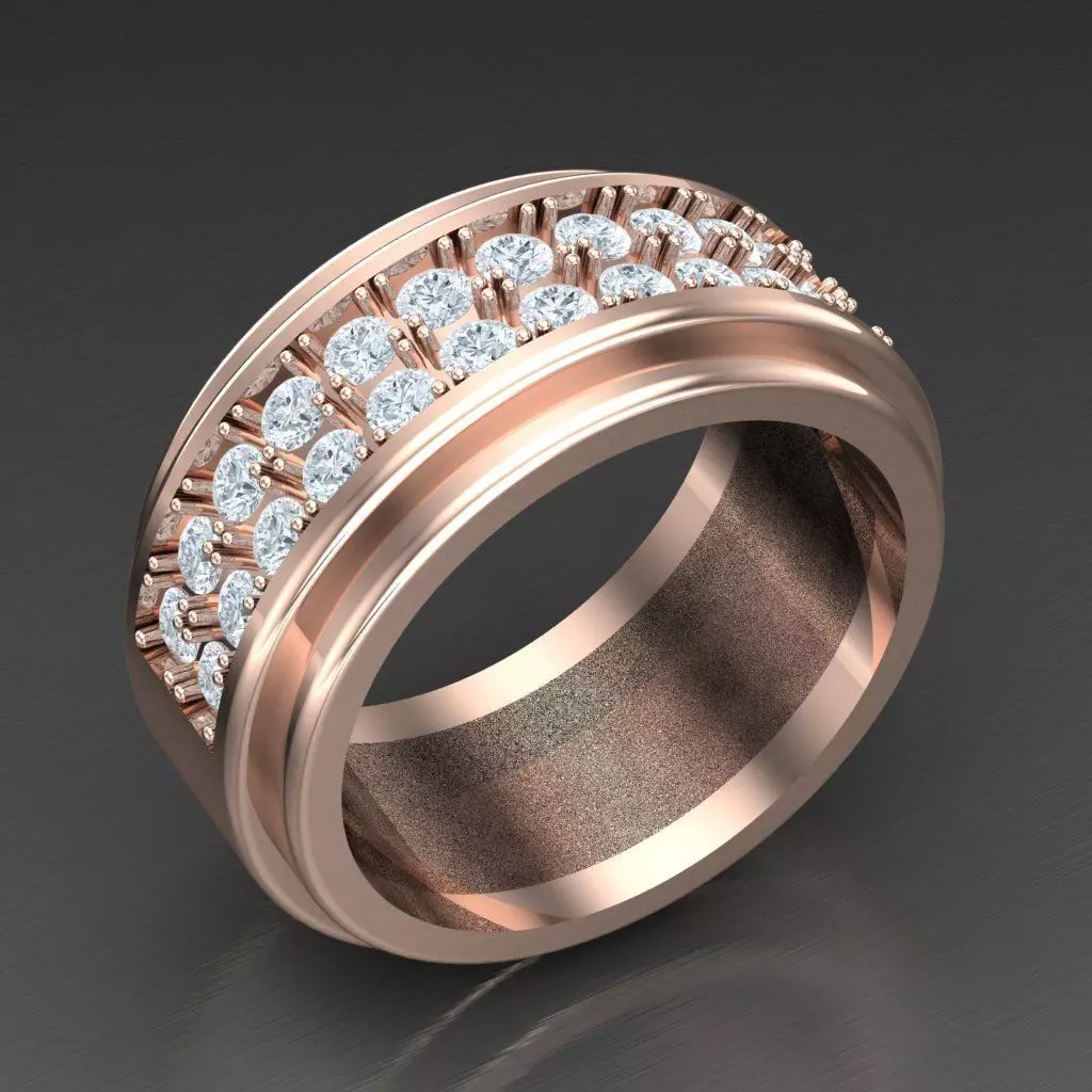Super Sale Man Ring Jewelry 3MR087 3D print model