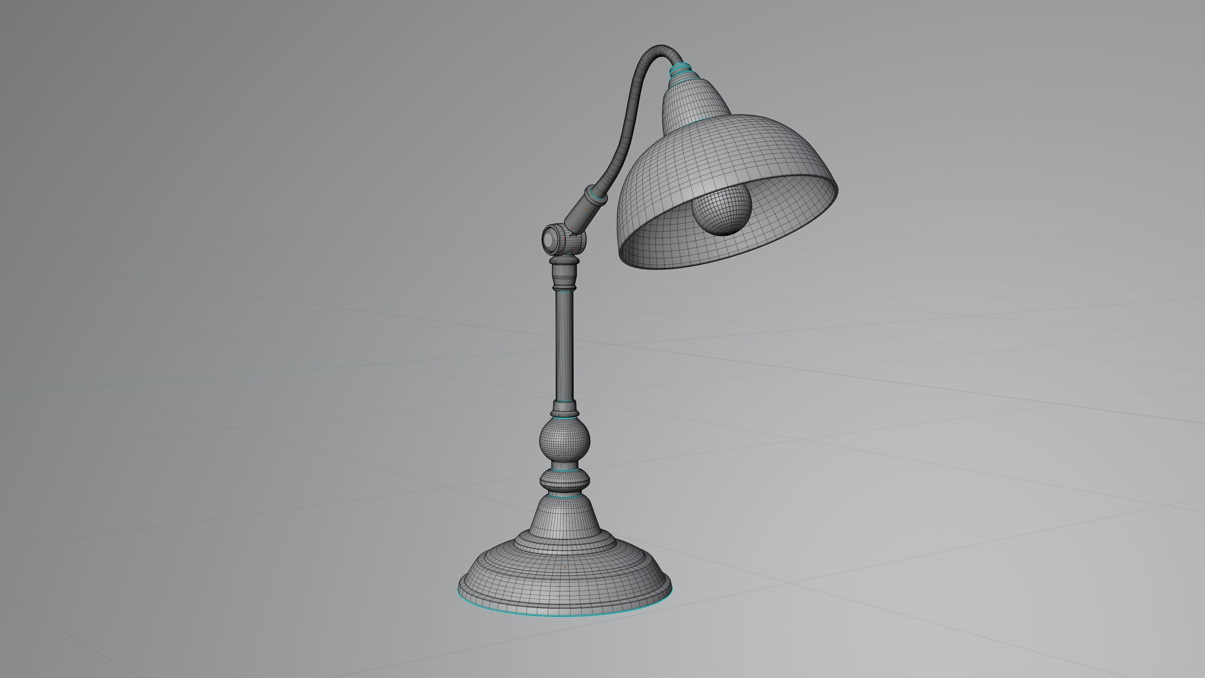 Desk Lamp 3D Model 3D model_5