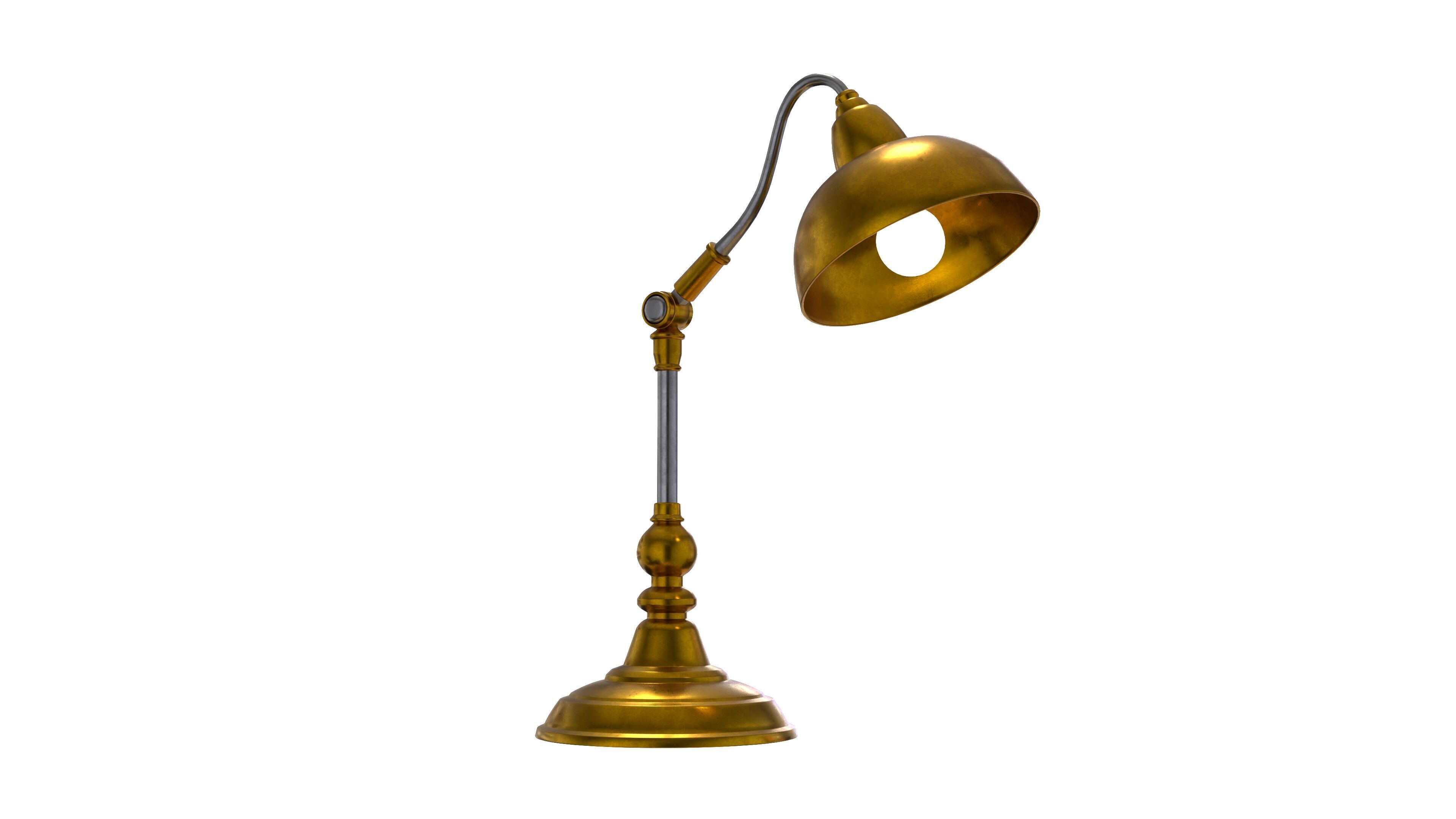 Desk Lamp 3D Model 3D model_2
