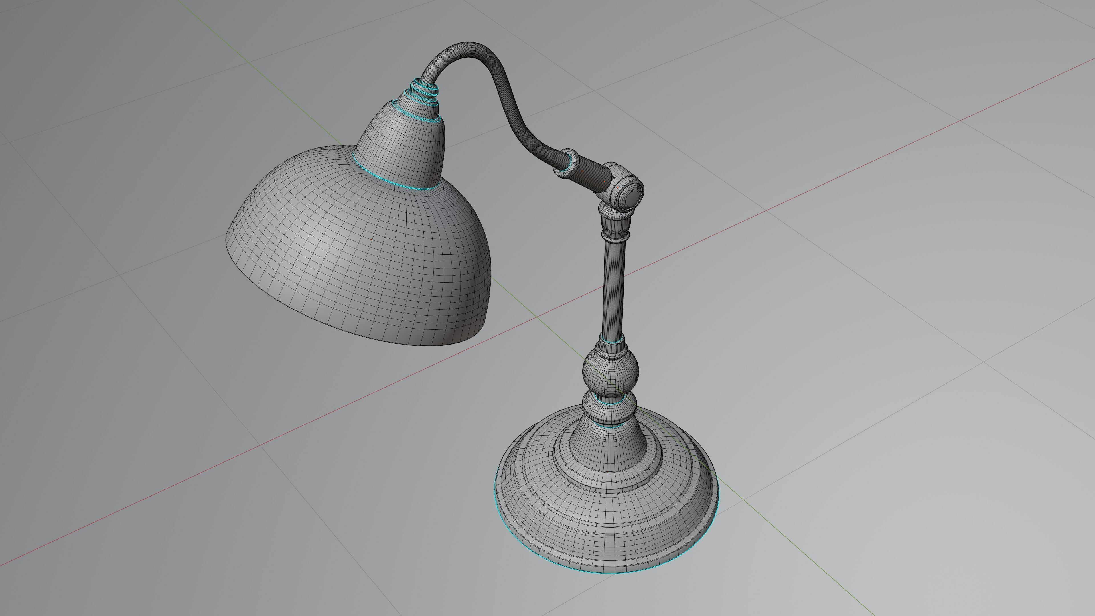Desk Lamp 3D Model 3D model_9