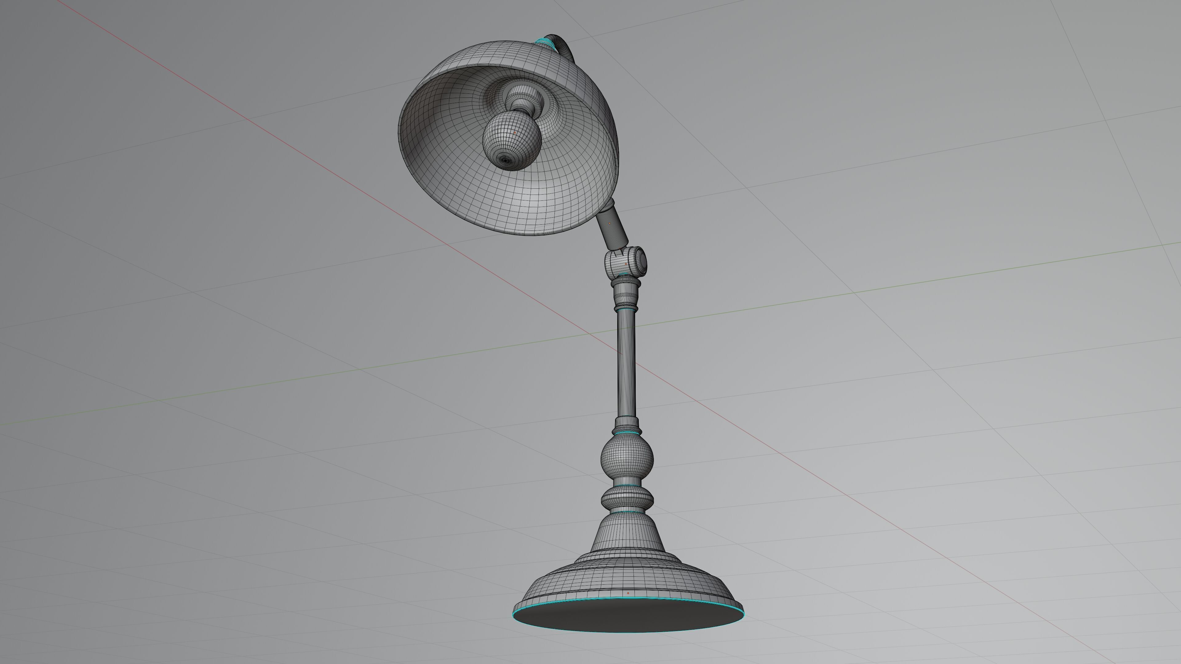 Desk Lamp 3D Model 3D model_14