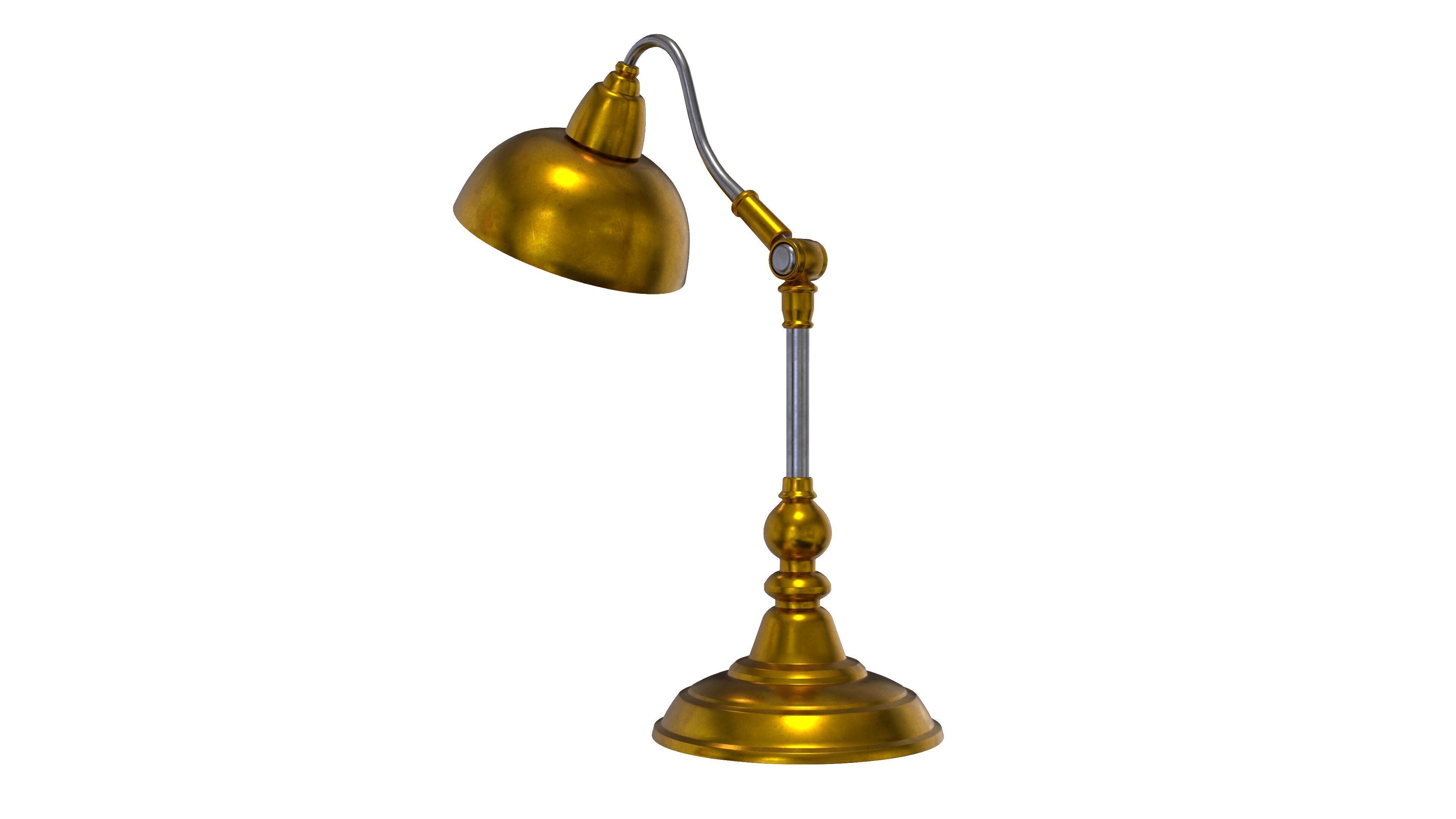 Desk Lamp 3D Model 3D model_10